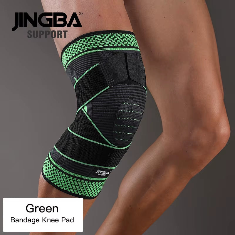 1PCS Football Ankle Support+Basketball Knee Pad Elbow Brace Support Protector +Wristband Boxing Hand Wrap Support