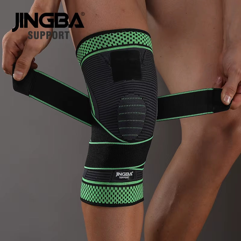 1PCS Football Ankle Support+Basketball Knee Pad Elbow Brace Support Protector +Wristband Boxing Hand Wrap Support