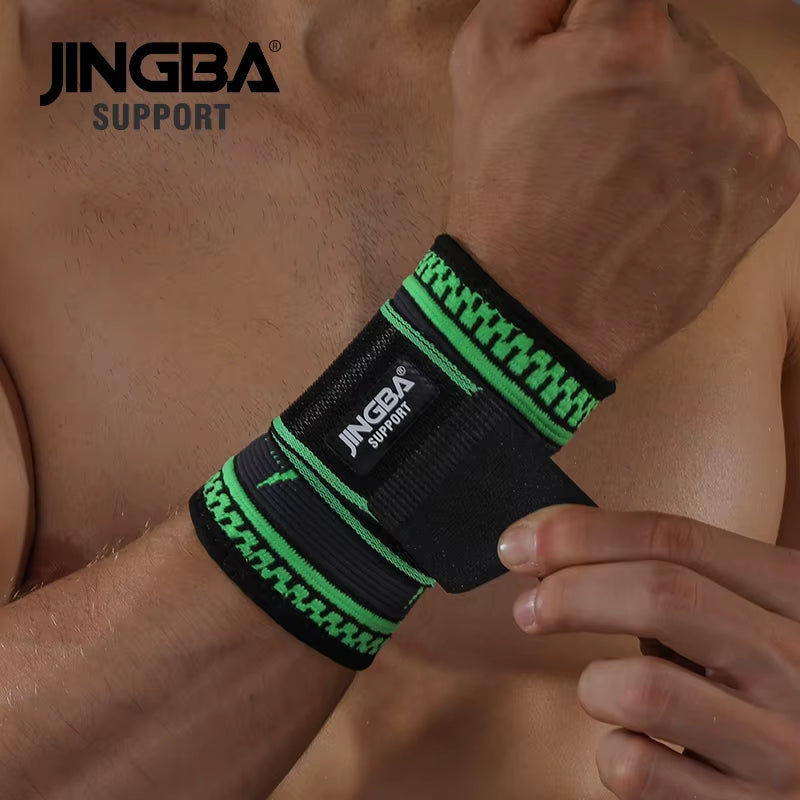 1PCS Football Ankle Support+Basketball Knee Pad Elbow Brace Support Protector +Wristband Boxing Hand Wrap Support